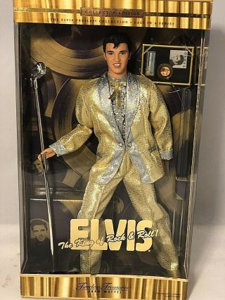 Mattel Barbie Elvis The King Of Rock & Roll 2001 53869 Timeless Treasures