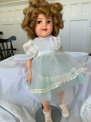 Ideal Shirley Temple Doll,  17 Inch,  Vinyl Shirley Temple Doll