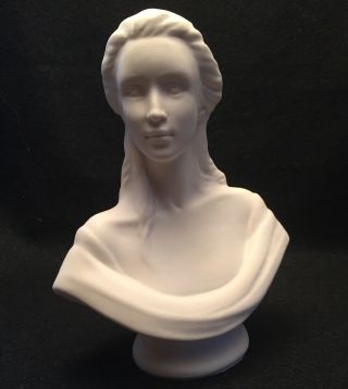 Helen Kish Niada Doll Artist Lady Head White Convention Souvenir Gift 1990’s