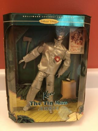 1995 Ken Doll 14902,  Ken As The Tin Man,  Mattel Box