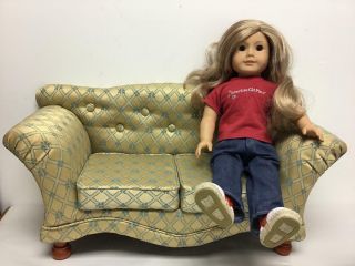 Kingstate Dollcrafter Sofa/couch For American Girl Other 18 " Dolls Or Larger