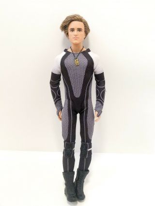 Peeta Hunger Games Catching Fire Barbie Ken Collector Doll Black Label 2013