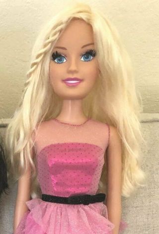 28 " Barbie My Best Fashion Friend Doll Long Blonde Hair 2013