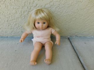 American Girl Doll Bitty Baby Girl Twin Blonde Hair Blue Eyes