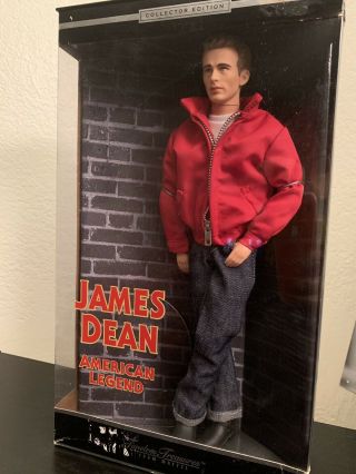 Mattel James Dean American Legend Timeless Treasures Collector Edition Doll 12”