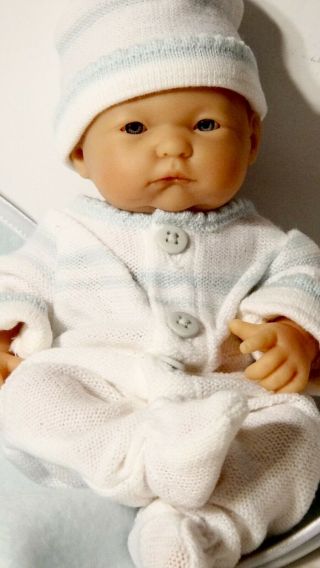 Berenguer Mini La Newborn Doll 9.  5 " Real Boy Anatomically Correct