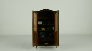 Dollhouse Miniatures Furniture Set With Toys And Books