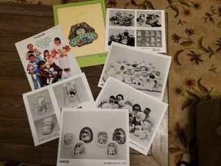 Vintage Cabbage Patch Kids Press Kit - Includes Folder Pictures Booklet 1984