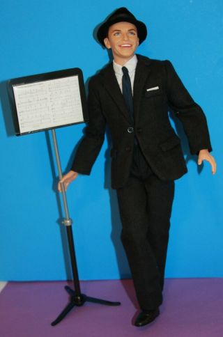 Mattel Barbie Frank Sinatra Timeless Treasures Out Of Box With Music Stand