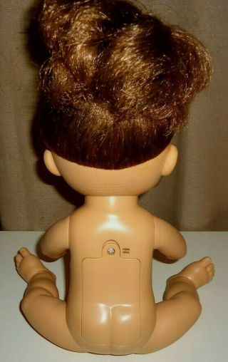 Hasbro Baby Alive Talks Pees and Poops Brunette Green Eyes Doll 14 