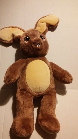 Build A Bear Workshop Brown Bunny Rabbit 17 " Plush Stuffed Animal Toy Bab