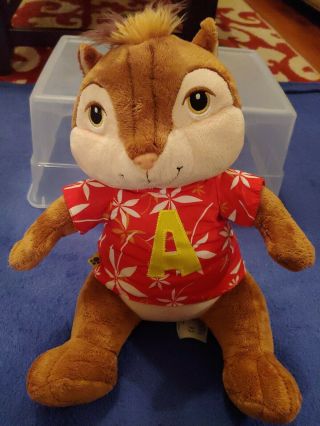 Build A Bear Hawaiian Outfit Alvin And The Chipmunks Alvin Doll Plush 13 "