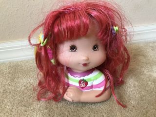 Strawberry Shortcake Styling Head 2007 Playmates Toys 8 Inch Red Hair