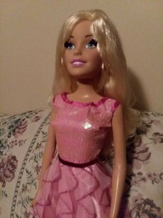 Barbie 28 " Just Play Best Fashion Friend Doll My Size Collectable Doll Toy Purse