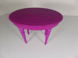 2008 Barbie 3 - Story Dream House Townhouse Kitchen Dining Room Table Furniture