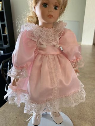 Victorian Blonde Doll With Dress Change