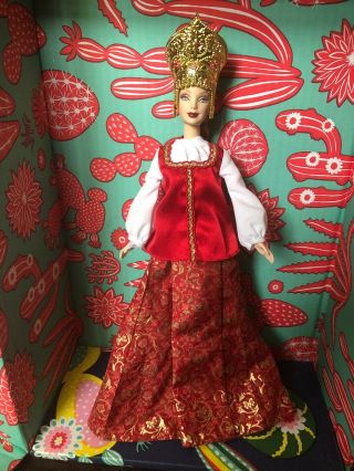 Dolls Of The World Imperial Russia Princess Barbie Doll Collectors Edition