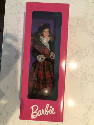 Dolls Of The World Scottish Barbie 1980