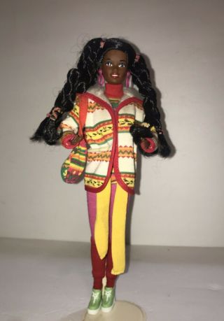 Barbie Doll United Colors Of Benetton Christie African American Dressed M/nc