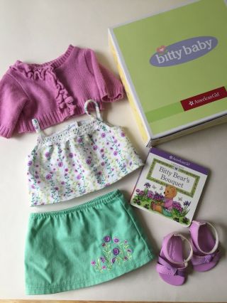 Rare American Girl Bitty Baby Twin Blossom Outfit