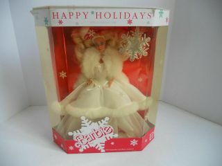 Happy Holidays 1989 Mattel Barbie Special Edition
