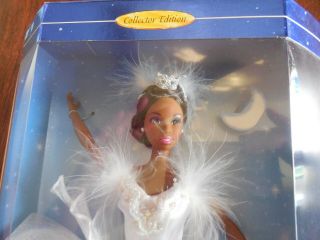 Mattel ' s African - American Barbie Doll as the Snow Queen from Swan Lake 1998 NRFB 2