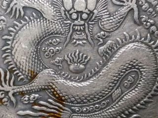1901 China Kiangnan 1 Dollar Dragon Silver Coin
