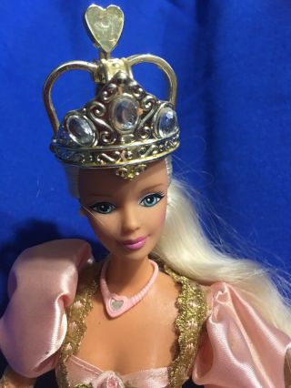 Rapunzel Barbie Doll With Crown 1997 ‘let Down Your Hair’ Vintage Mattel