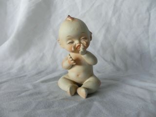 Lego Japan KEWPIE DOLL CRYING BABY FIGURINE Porcelain Bisque 2