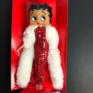 Betty Boop Doll 10 " Glamour Precious Kids Figure With Stand