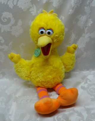 Muppets Sesame Street Big Bird Limited Ed 23 " Build A Bear Plush Stuffed Animal