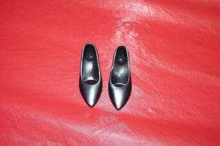 Franklin Princess Diana Doll Black Shoes For Fm 16 Inch Diana Vinyl Doll