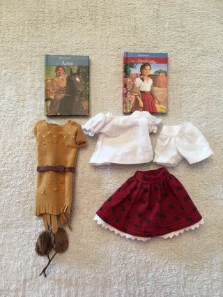 American Girl Josefina Meet Outfit And Kaya Outfit And Books