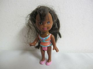 Toy Biz Doll Miss Party Surprise 1999 Vintage African American 3 1/2 "