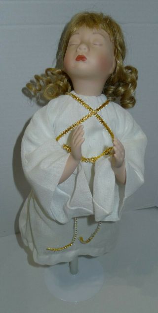 Ashton Drake Oh Holy Night Blessed Angel Porcelain Nativity Doll - Julie Kruger