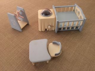 Sylvanian Families Calico Critters Baby Nursery Set (incomplete) 2