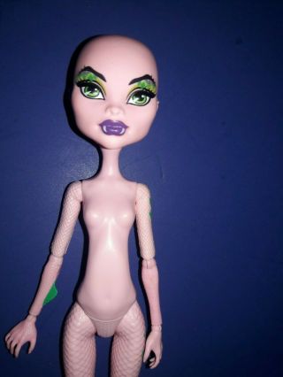 Monster High Create A Dragon Girl Pink Nude Doll 2