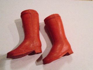 Ideal Crissy Doll Orange Boots