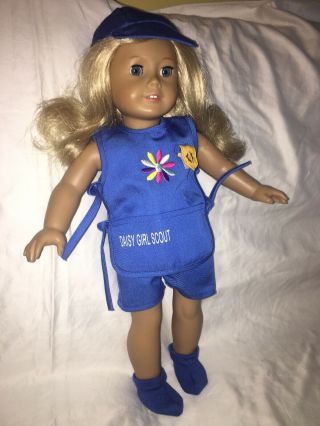 Girl Scout Daisy Uniform For 18” Doll American Girl Size 5pc