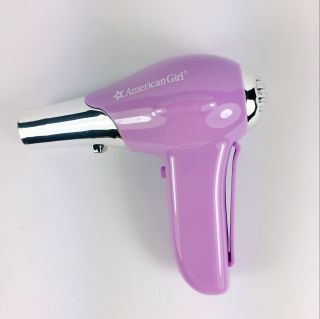 18 " American Girl Doll My Ag Salon Stylist Set Pink Hair Dryer Accessory