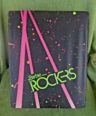 1985 Mattel Barbie And The Rockers Fashion Doll Case