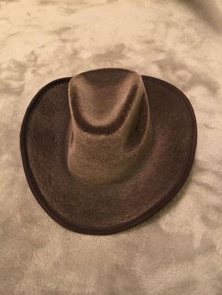 Madame Alexander Brown Felt Cowboy Hat For 8 To 10  Dolls
