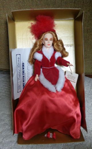 Gone With The Wind Belle Watling World Doll 1989 Limited Edition Pre - Owned