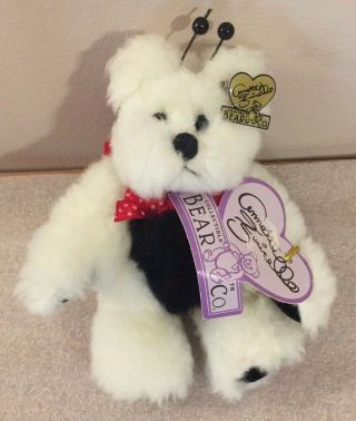 Annette Funicello 6 " Lady Bug Bear Plush W/tag Collectible Bear Co.