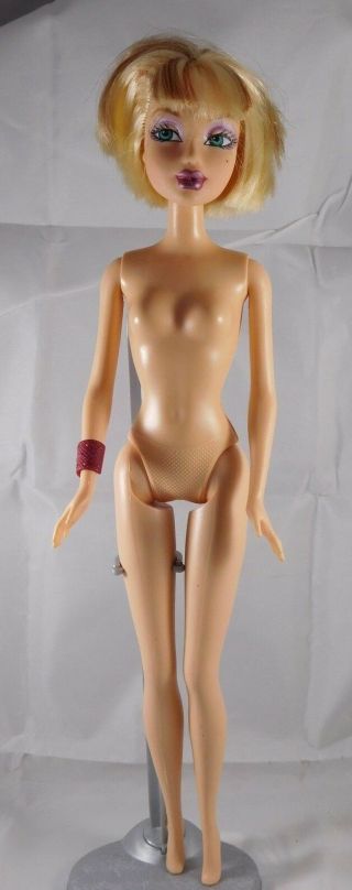 Barbie My Scene Delancey Blonde Hair Highlights & Mole Nude 4 Ooak Projects