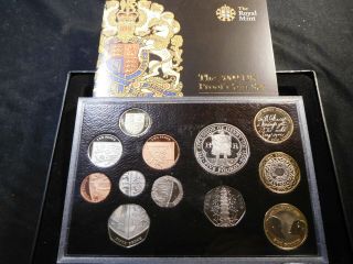 J13 Great Britain 2009 Proof Set Including Kew Park Coin W/ Box &