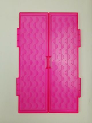 Barbie Dream House 2018 Replacement Part Front Door Pink Double French Swing