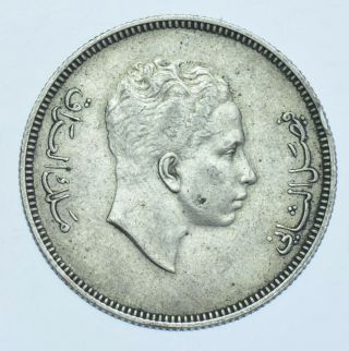 Iraq Faisal Ii 100 Fils,  Ah - 1372 - 1953 Silver Coin Aef