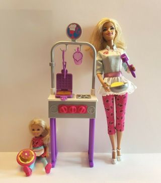 Barbie I Can Be A Pancake Chef Playset