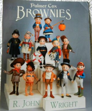 Advertisement Only - R.  John Wright Le Palmer Cox Brownie Dolls - 9 "